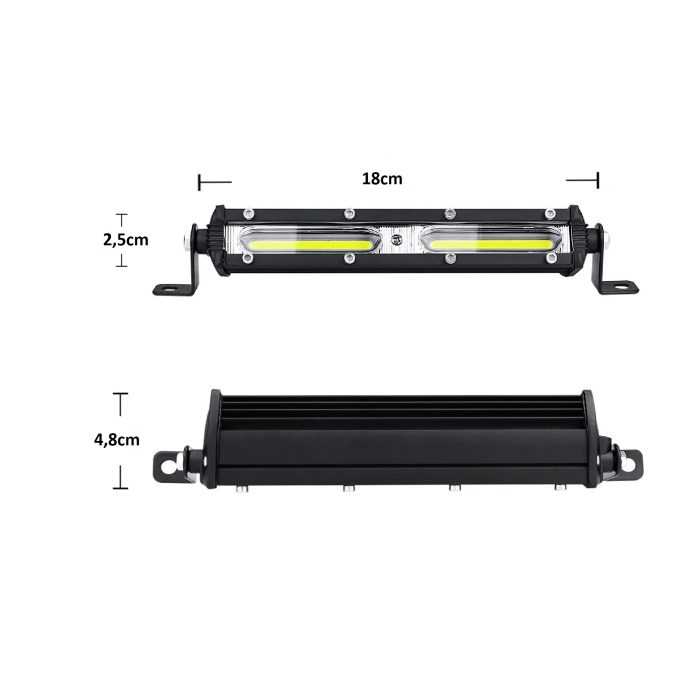 Mini LED bar 18W 12V-24V - Image 4